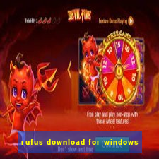 rufus download for windows